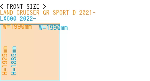 #LAND CRUISER GR SPORT D 2021- + LX600 2022-